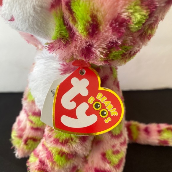 Ty Beanie Boos Lainey Leopard Plush Toy NEW - Picture 9 of 9